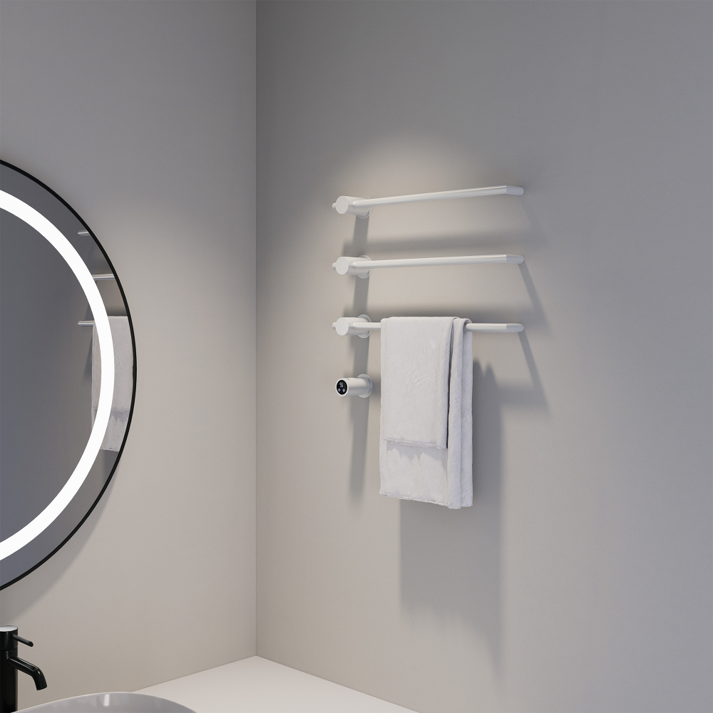 Полотенцесушитель электрический ABBER Charme AH4003MW белый матовый