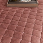 Велюровое покрывало ромб OVF019