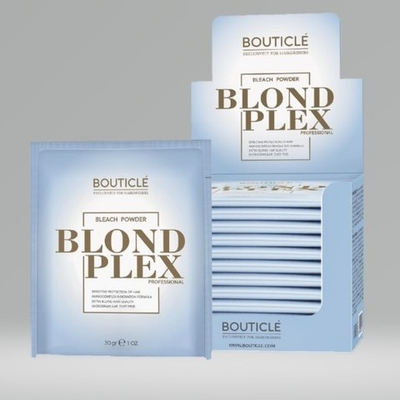 Обесцвечивающий порошок Blond Plex с аминокомплексом Bouticle Blond Plex Powder Bleach  12*30 гр