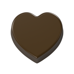 1096 | Форма для шоколадных изделий "Сердце" (275*175мм)