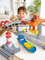 Игровой набор " Ж/Д Доставки груза в порту"