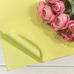 Пленка В листах 20 шт 60 х 60 см "Корейская" (Желтый)