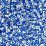Японский бисер TOHO Round 8/0 (№33), с внутренним серебрением, прозрачный