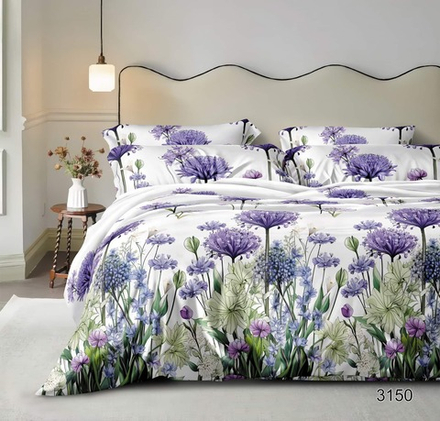 КПБ 1.5 сп с простыней на рез. 90х200 БЯЗЬ "БР49"