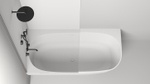 Ванна SOFIA CORNER L 170x85 матовая покраска по RAL полностью