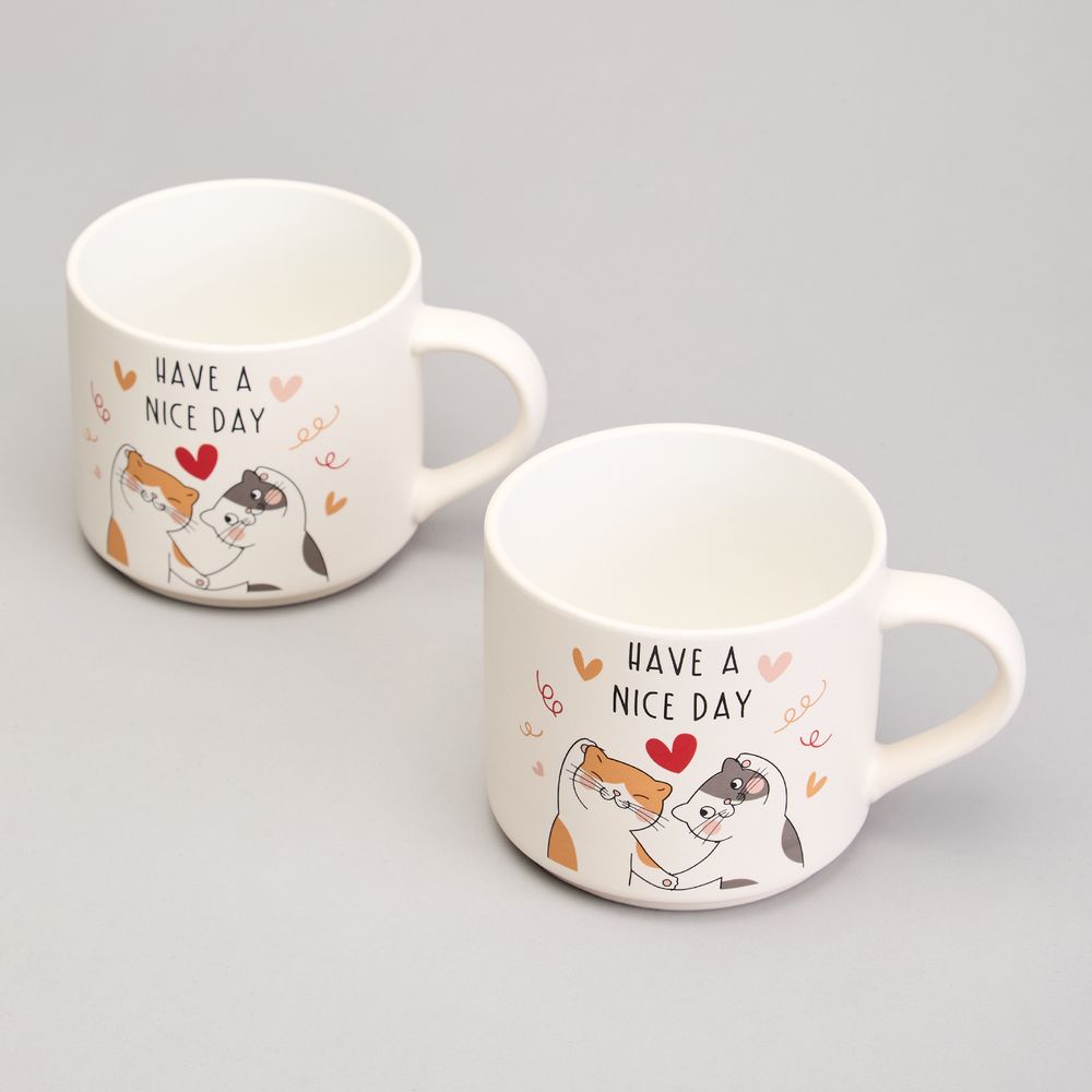 НАБОР КРУЖЕК LEFARD 400МЛ КОТЫ МАЛ.УП.=4шт