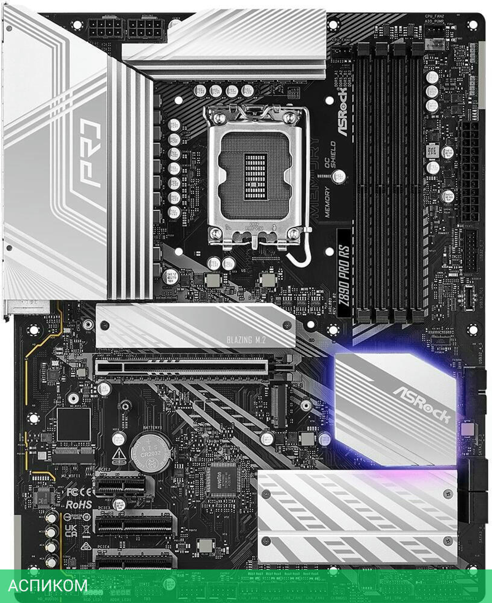 Материнская плата ASRock Z890 Pro RS