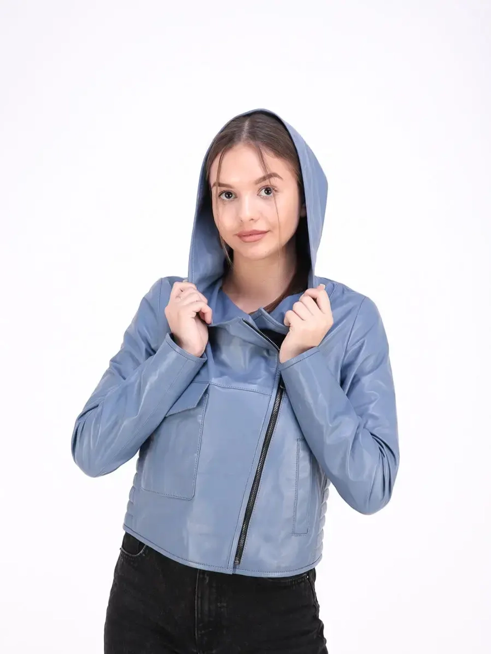 Куртка женская из натуральной кожи