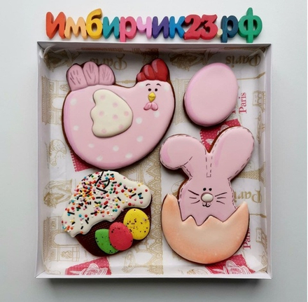 Имбирные пряники Пасха