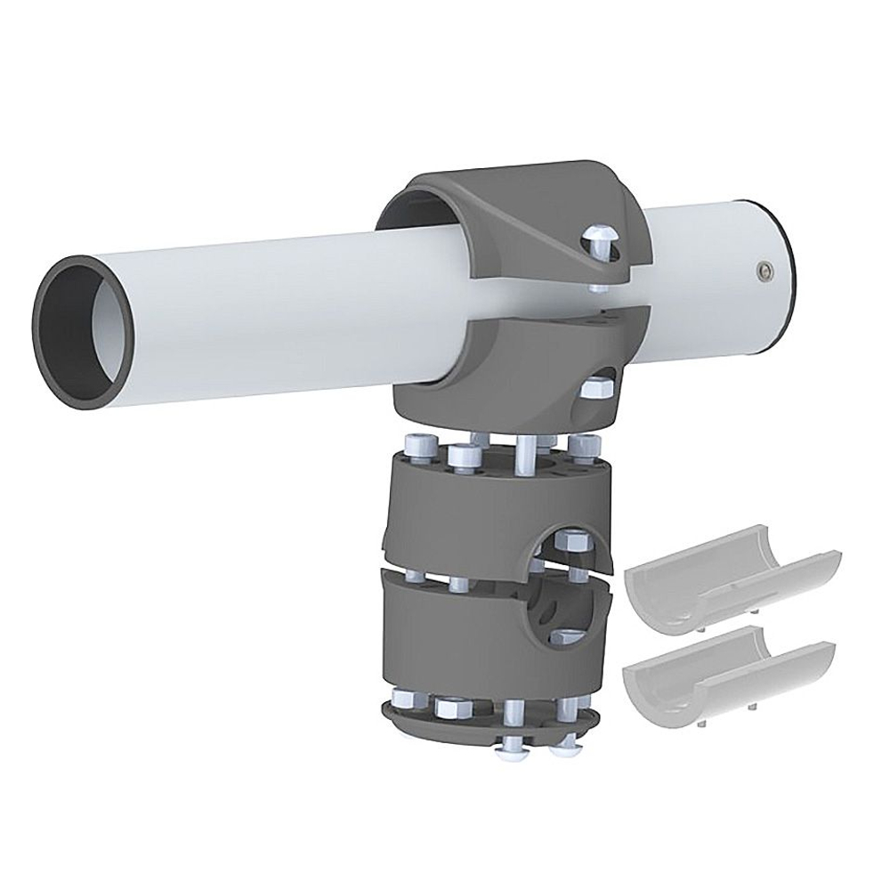 Держатель спиннинга с креплением на леер, алюм/полиам (10265125)