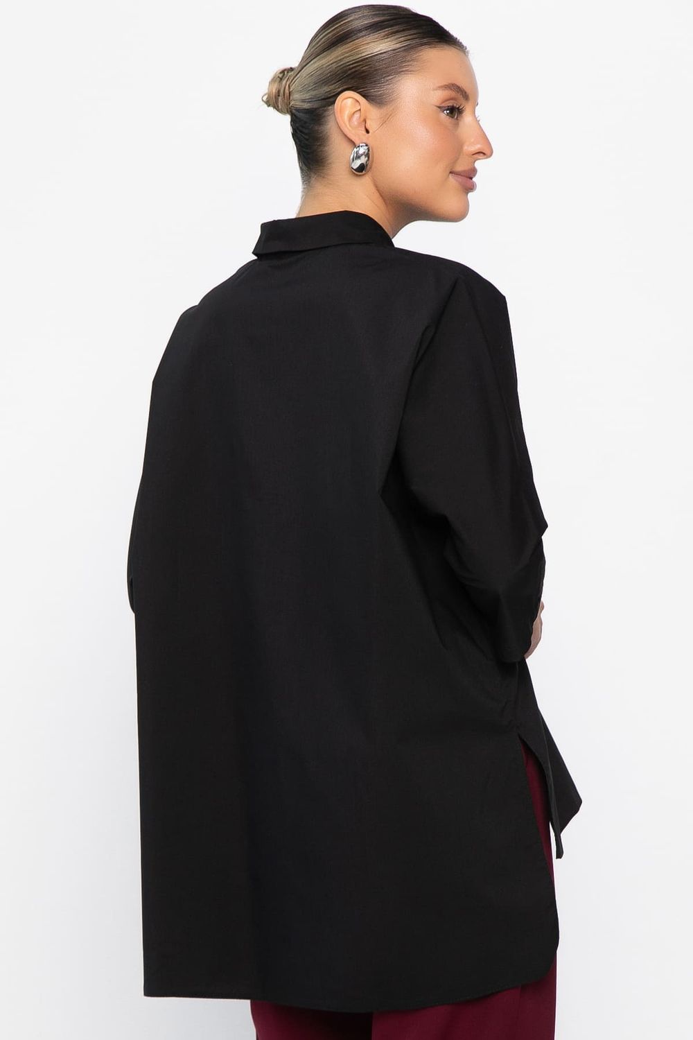 Рубашка Аристократка (черная) Б14440-10М LT Collection