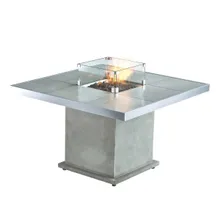 Стол-камин газовый Lounge Table Grey, Сlifton