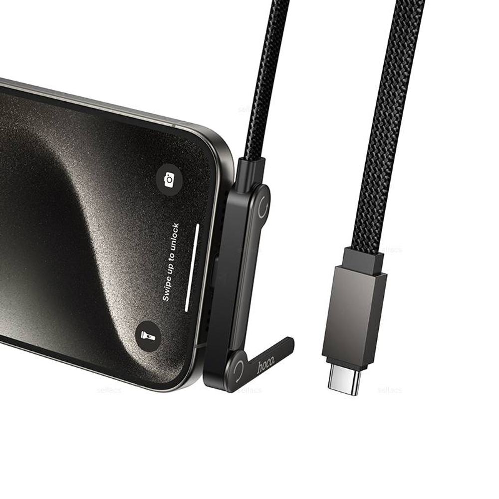 Hoco U150 Exquisite 60W зарядный дата кабель Type-C на Type-C