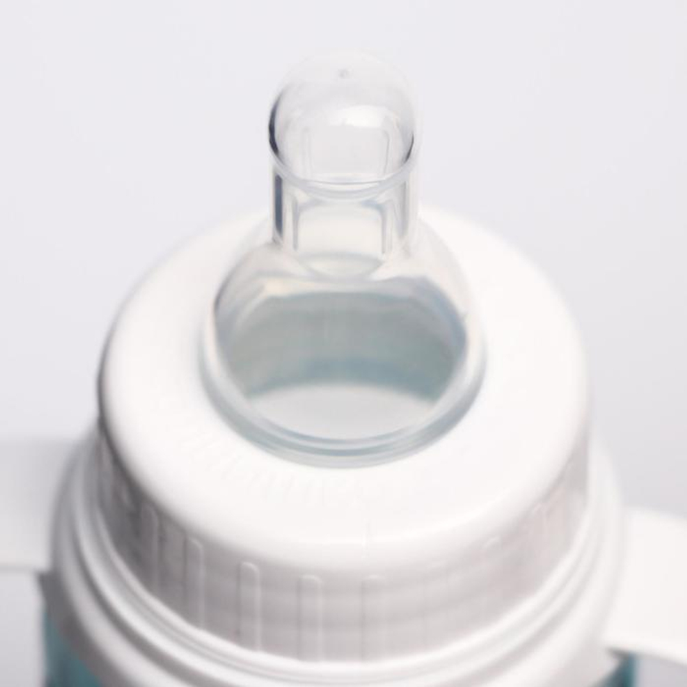 5399879 Бутылочка для кормления "Кокосы" 250 мл цилиндр, с ручками