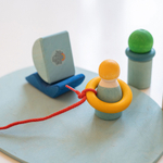 Деревянный сюжетный игровой набор "У воды"