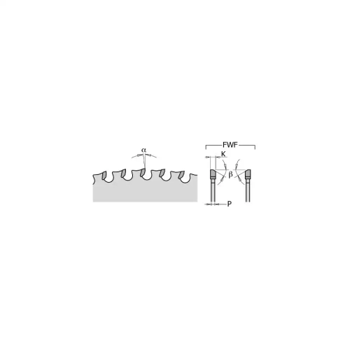 Диск пильный по стали 190x30x2,0/1,6 0° FWF Z=40 CMT 226.040.07M