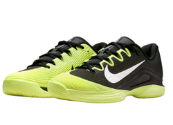 Женские теннисные кроссовки Nike Zoom Vapor 12 Premium - black/light lemon twist/blue ribbon heather/white