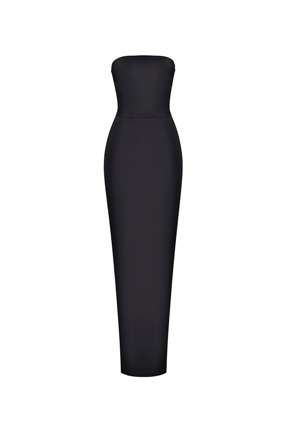 Платье макси корсетное из крепа