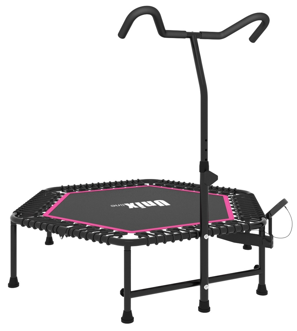 Батут UNIX Line FITNESS Pink PRO (130 cm)