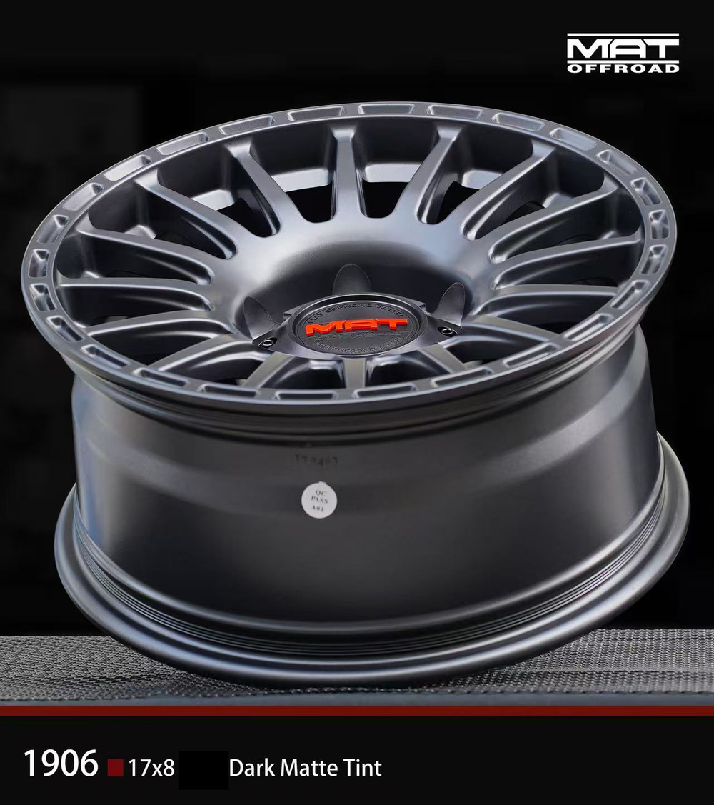 Диск колёсный 1906 R17 8.0 ET+15 Dark Matte Tint MAT Offroad