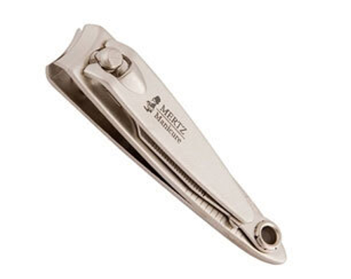 Mertz Книпсер А555RF матированный с пилкой для ногтей