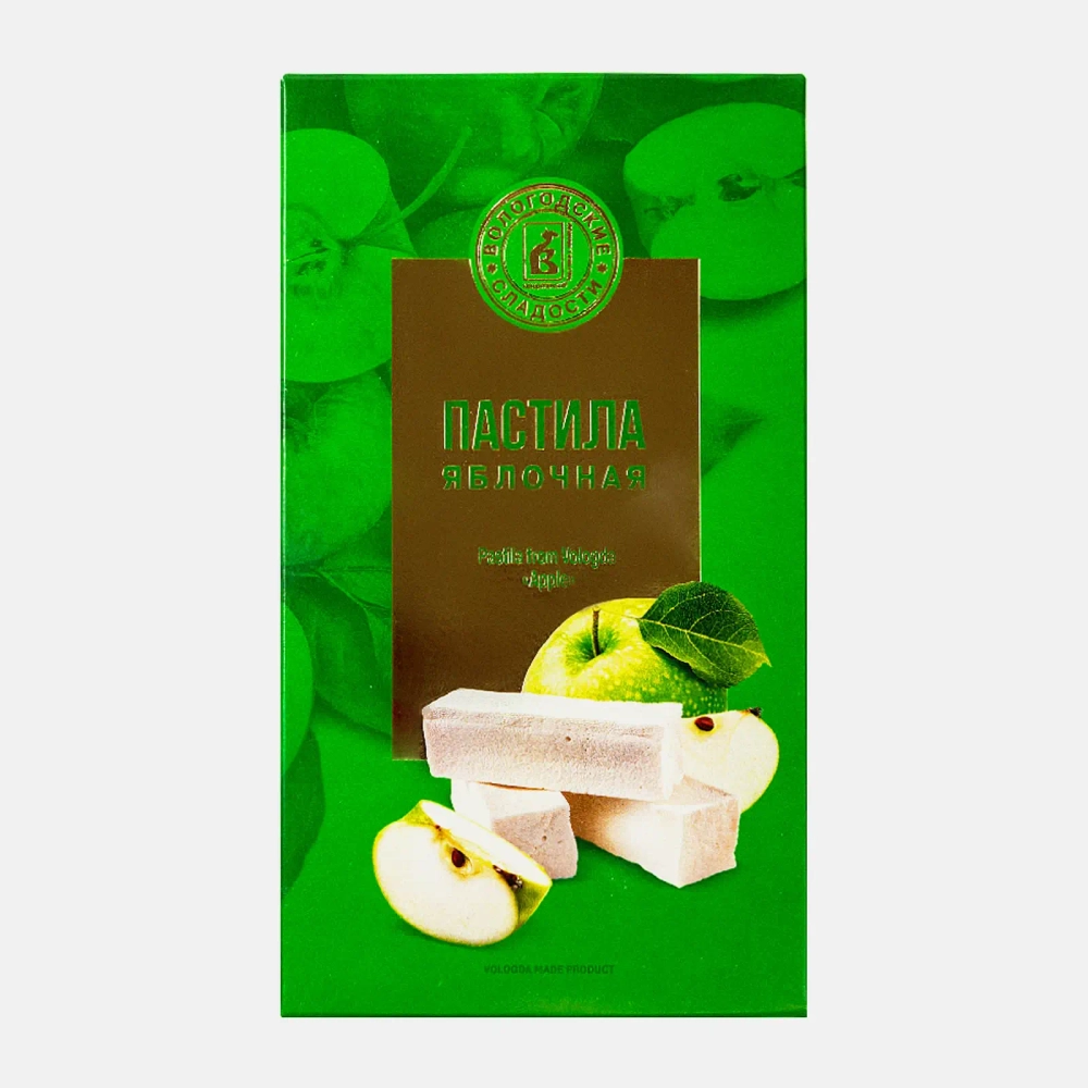 Пастила Вологодский яблочная 240г