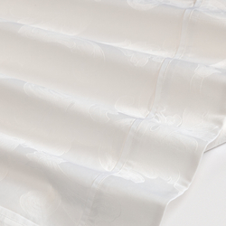 Постельное белье 2 спальное евро макси Сlaire&Caroll Frame белый жаккард