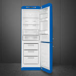Холодильник двухкамерный синий Smeg FAB32RBE5  внутри