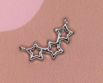 Коннектор три звезды 17х10 мм