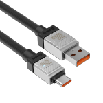USB-A - USB-C Кабель Baseus CoolPlay Charging+Data 100W 1m - Black