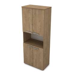 9ШД.005.6 Шкаф высокий с нишей (800*450*2045)