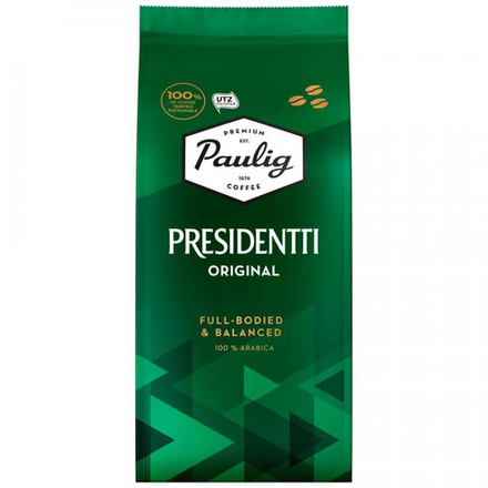 Кофе в зернах Paulig Presidentti Original, 250 г  (Паулиг)