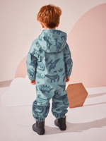 Комбинезон непромокаемый с капюшоном для мальчика Next Q53-250, Синий