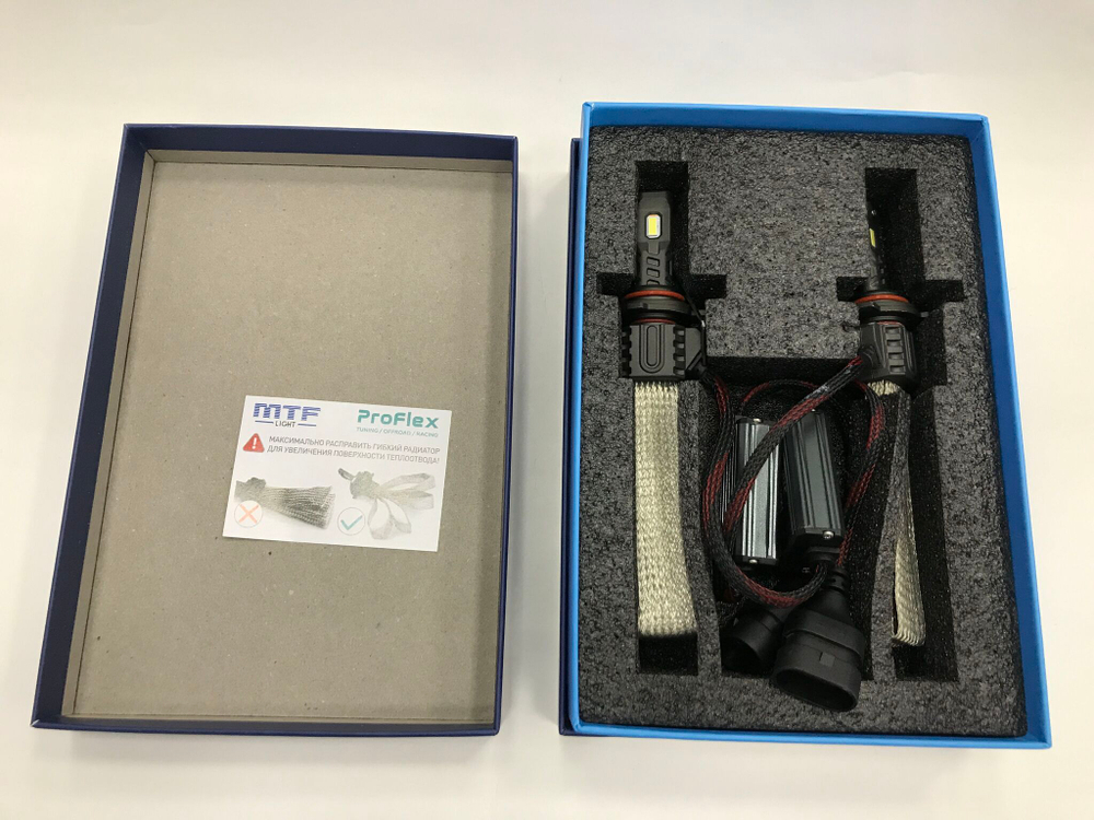 Светодиодные лампы MTF Light HIR2/9012 ProFlex MAX 45W, 4500lm, 12-24V, 6000K (к-т 2шт.)