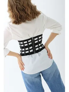 Корсет, цвет чёрный