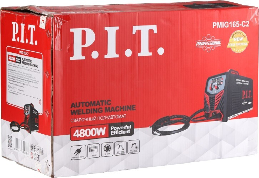Сварочный полуавтомат P.I.T. PMIG165-C2