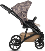 Детская коляска Tutis Viva 6 Plus Wild Elegance 3 в 1 с автокреслом Beno Beige Savannah Brown