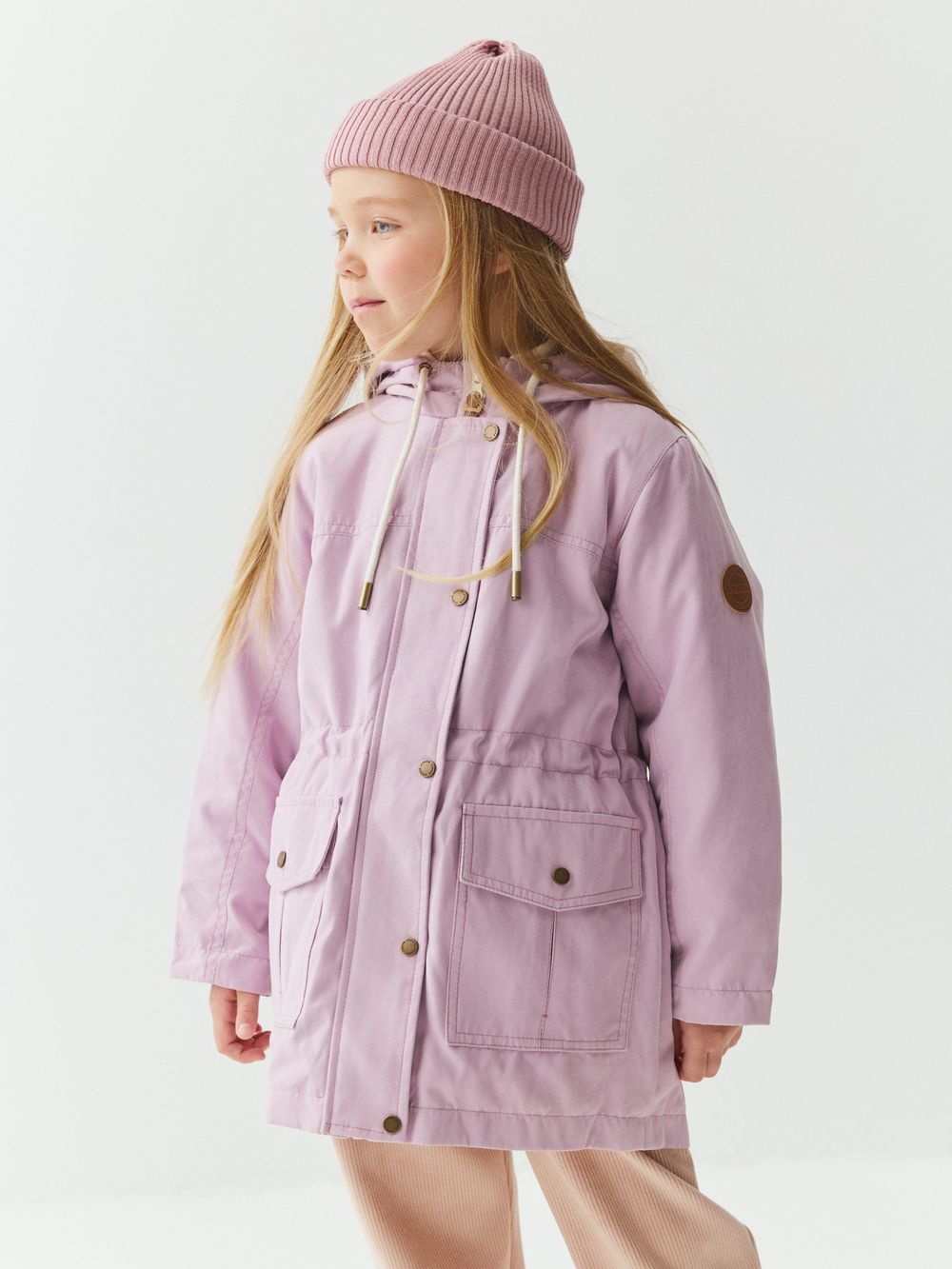 Парка демисезонная на меху "Вереск"