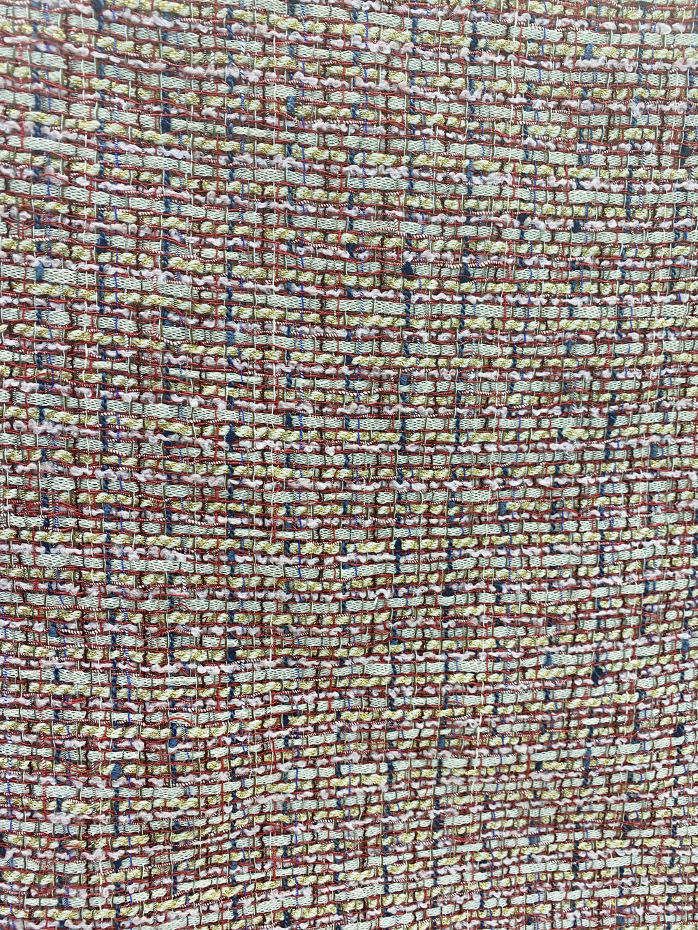 Ткань костюмная тип Chanel (Италия) хлопок/шерсть/вискоза ш-150 см цена за 1м