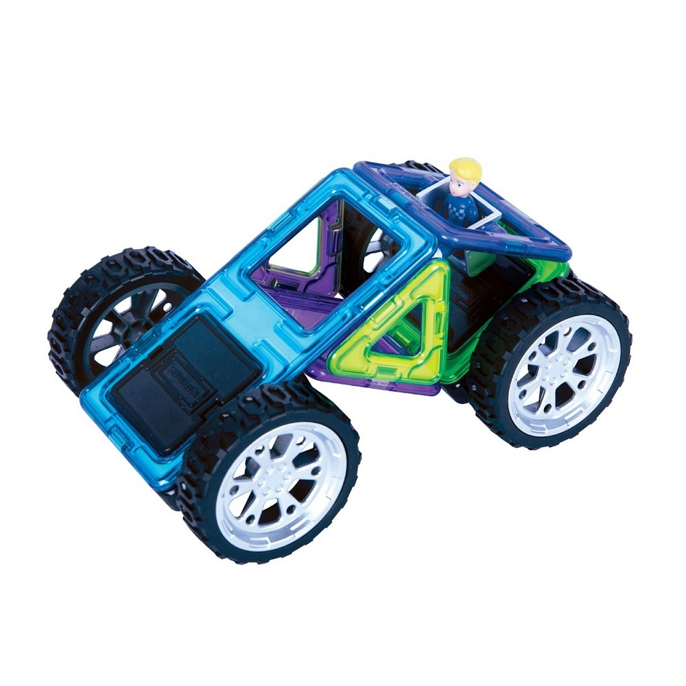 Магнитный конструктор MAGFORMERS Rally Kart Set (Boy)