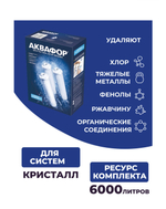Комплект модулей сменных Аквафор К5-К2-К7 для кристалл А