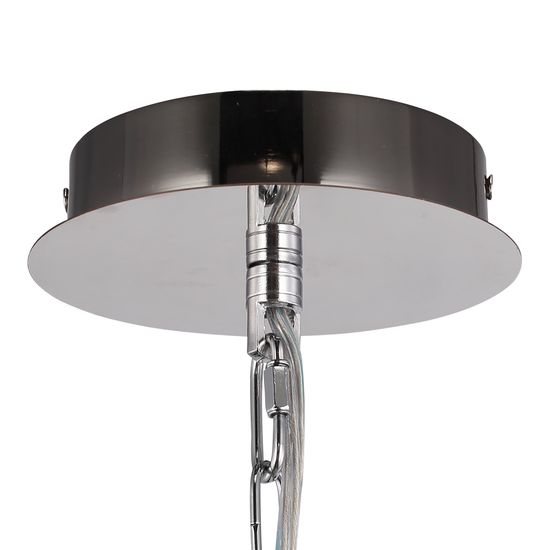 SL6137.103.01 Светильник подвесной ST-Luce никель/прозрачный E14 1*40W STROZZI