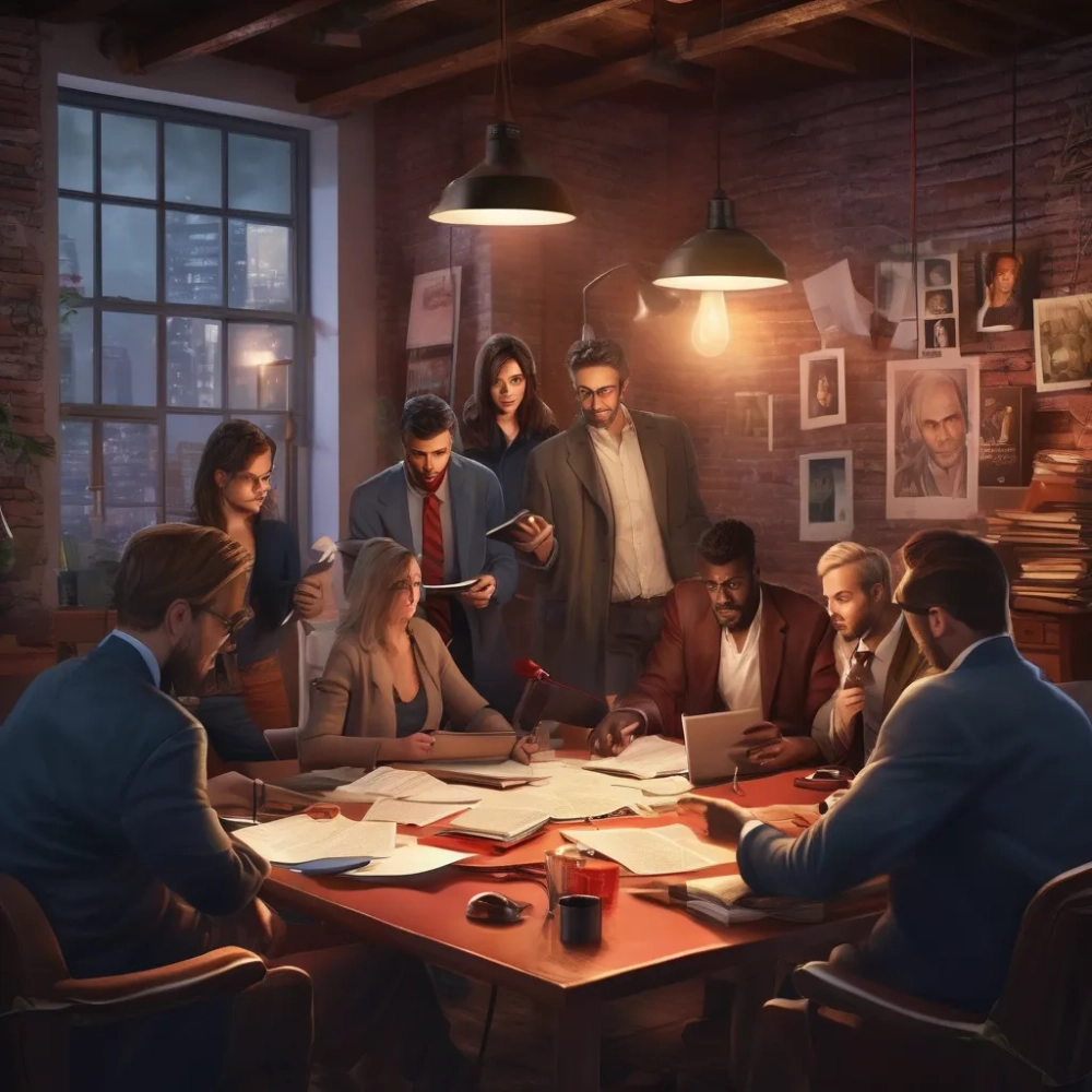 Книжный клуб любителей детективов (название отсутствует)