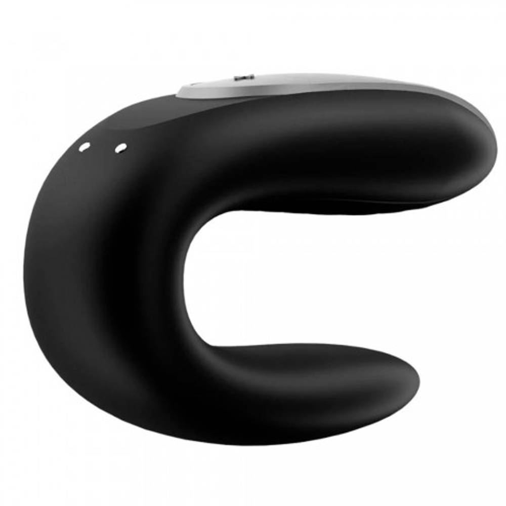 Смарт вибратор для пар Satisfyer Double Fun Connect App черный