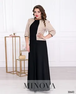 Платье 343-черный Minova