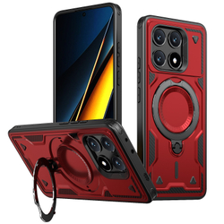 Чехол Magneto Case с кольцом для Poco X6 Pro