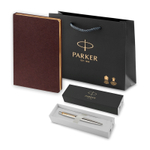 Подарочный набор - Parker Jotter, шариковая ручка + ежедневник