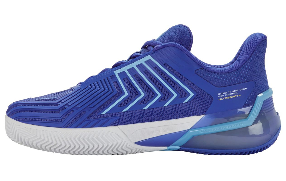 Мужские кроссовки теннисные K-Swiss Ultrashot 4 Clay - dazzling blue/white/baltic sea