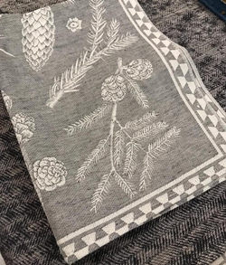 Полотенце кухонное 50х70 Leitner Foresta серое