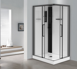Кабина душевая Esbano (Эсбано) ESM-129CKR R, с низким поддоном, 120х90х215